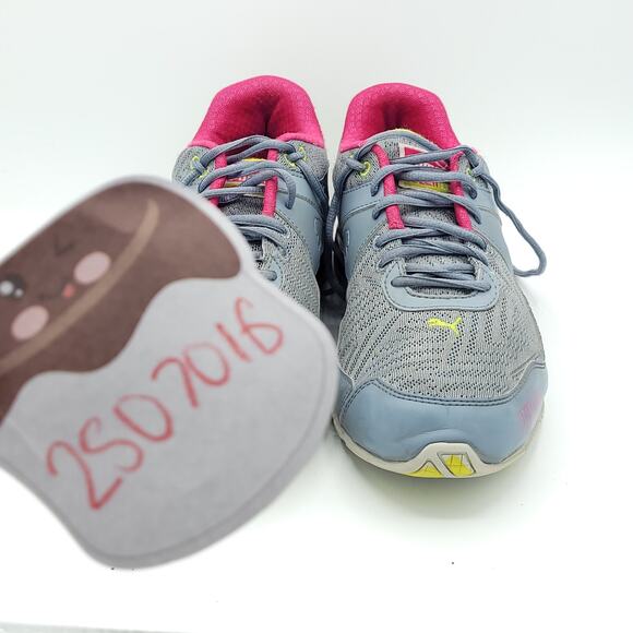 Puma Cell Riaze cross training gray pink women's size 8.5 - Picture 8 of 9